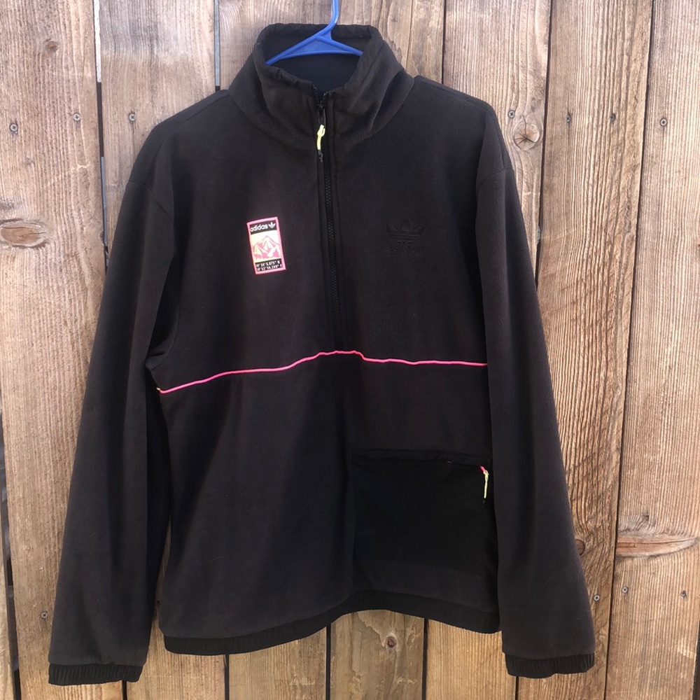 Adidas half zip pullover